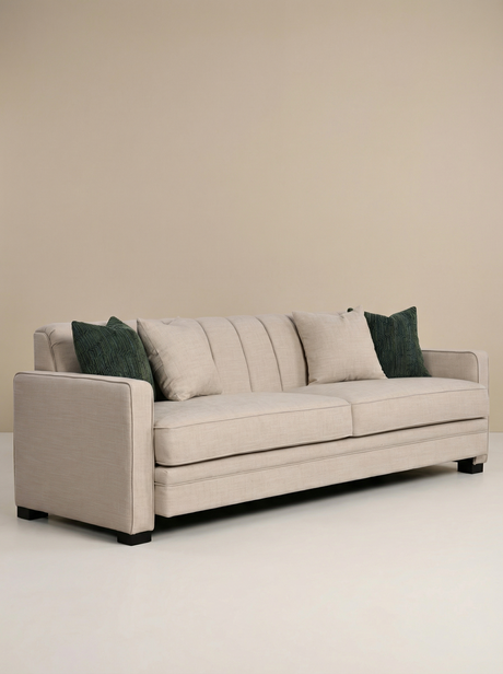 كنب ثلاثي فيينا باللون البيج