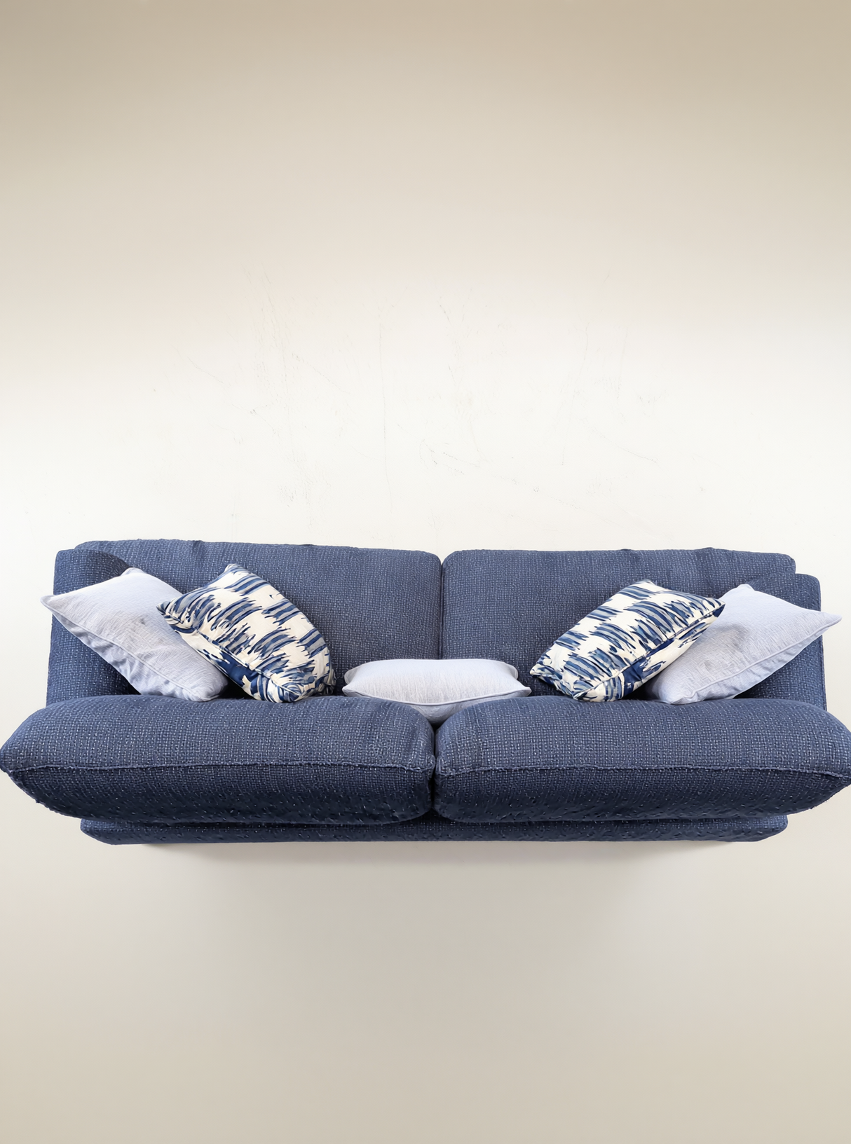 كنب ثلاثي ألتورا باللون الأزرق