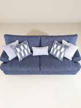 كنب ثلاثي ألتورا باللون الأزرق