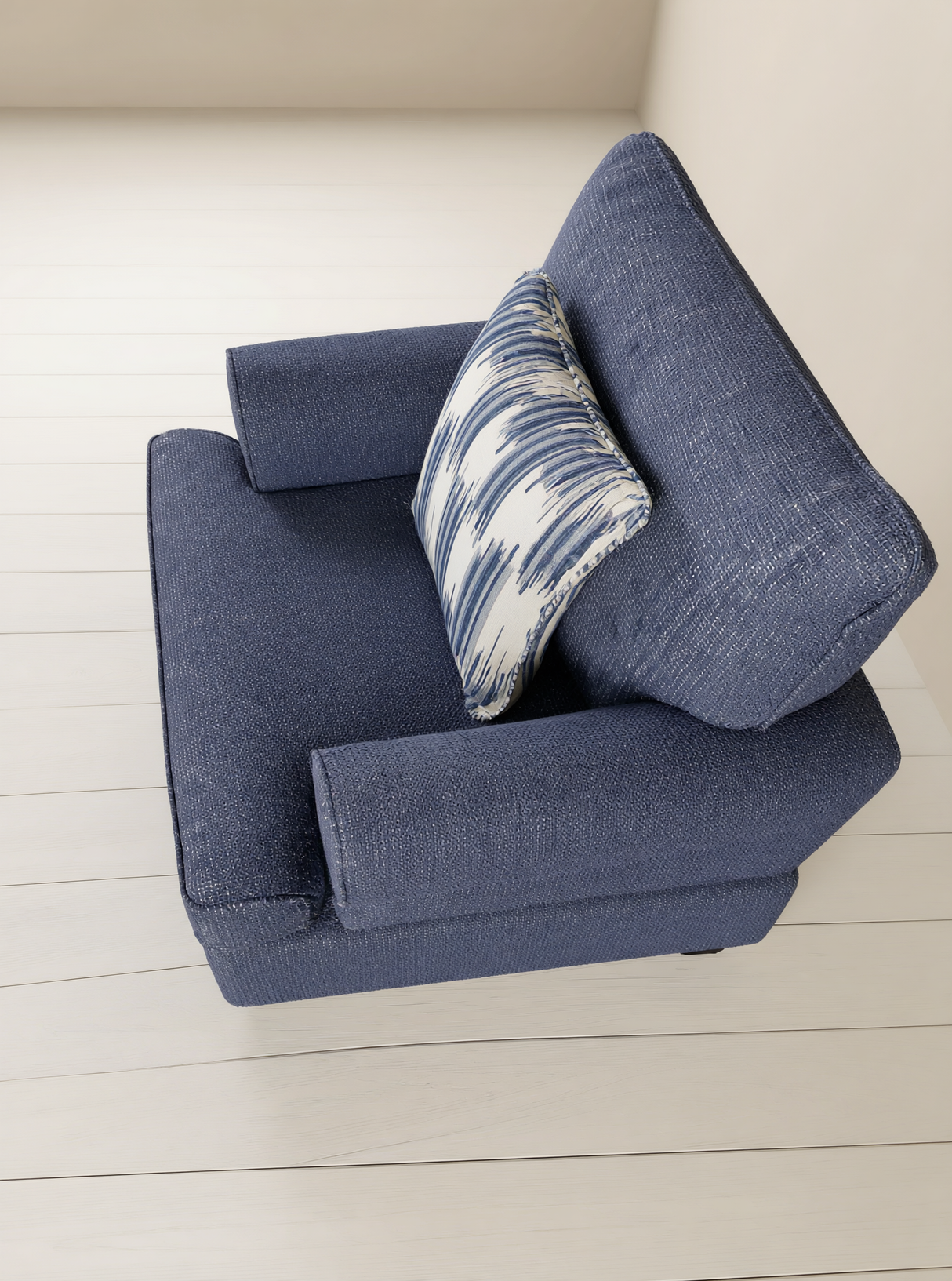 كنب فردي ألتورا باللون الأزرق