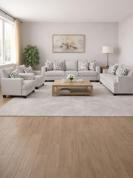 طقم كنب آماريس باللون الرمادي