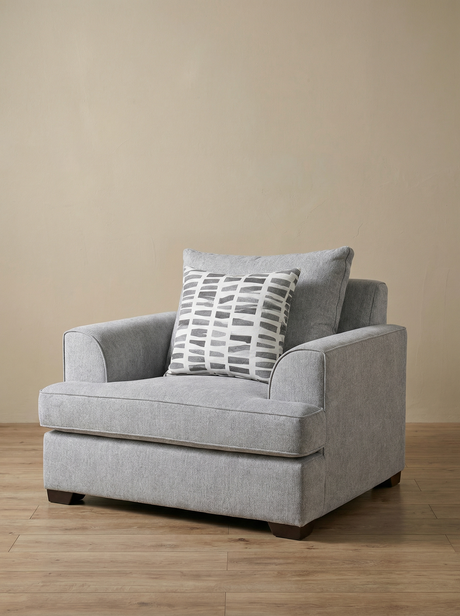 كنب فردي آماريس باللون الرمادي