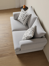 كنب ثنائي آماريس باللون الرمادي