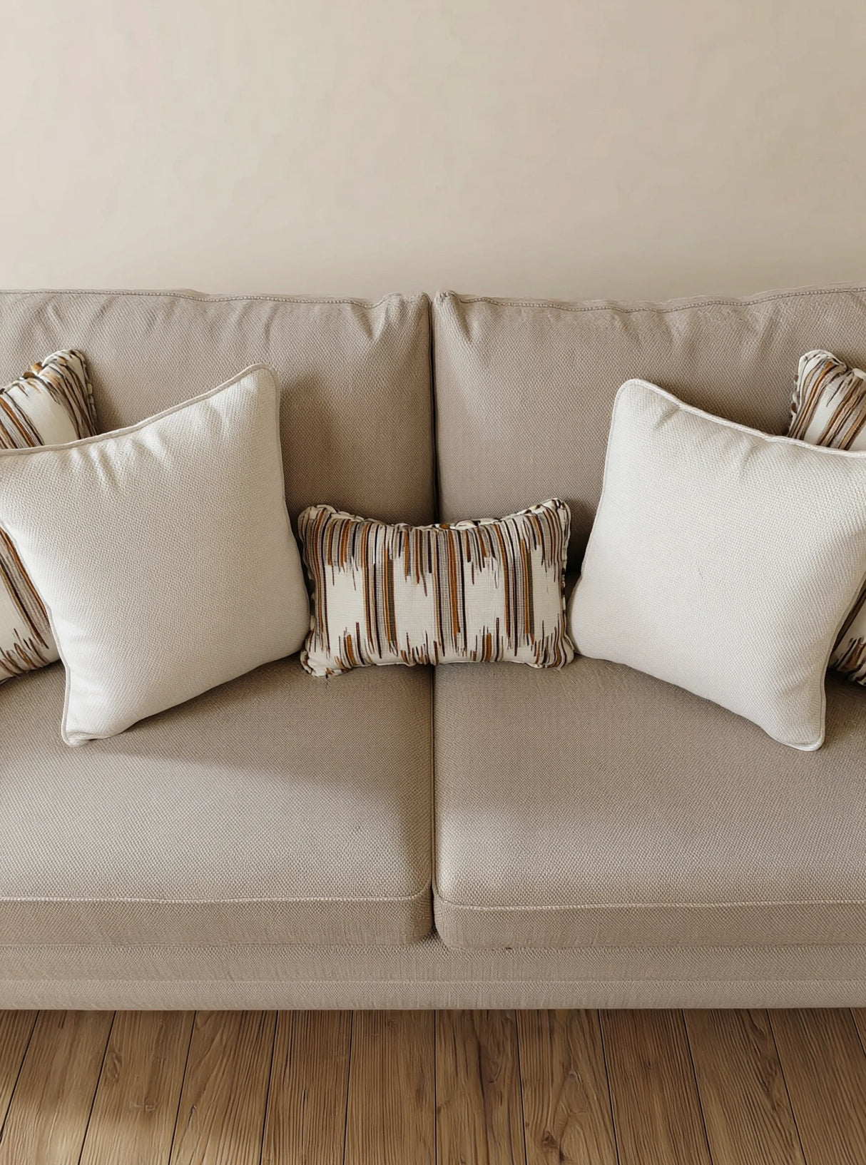 كنب ثلاثي ليڤانت باللون البيج