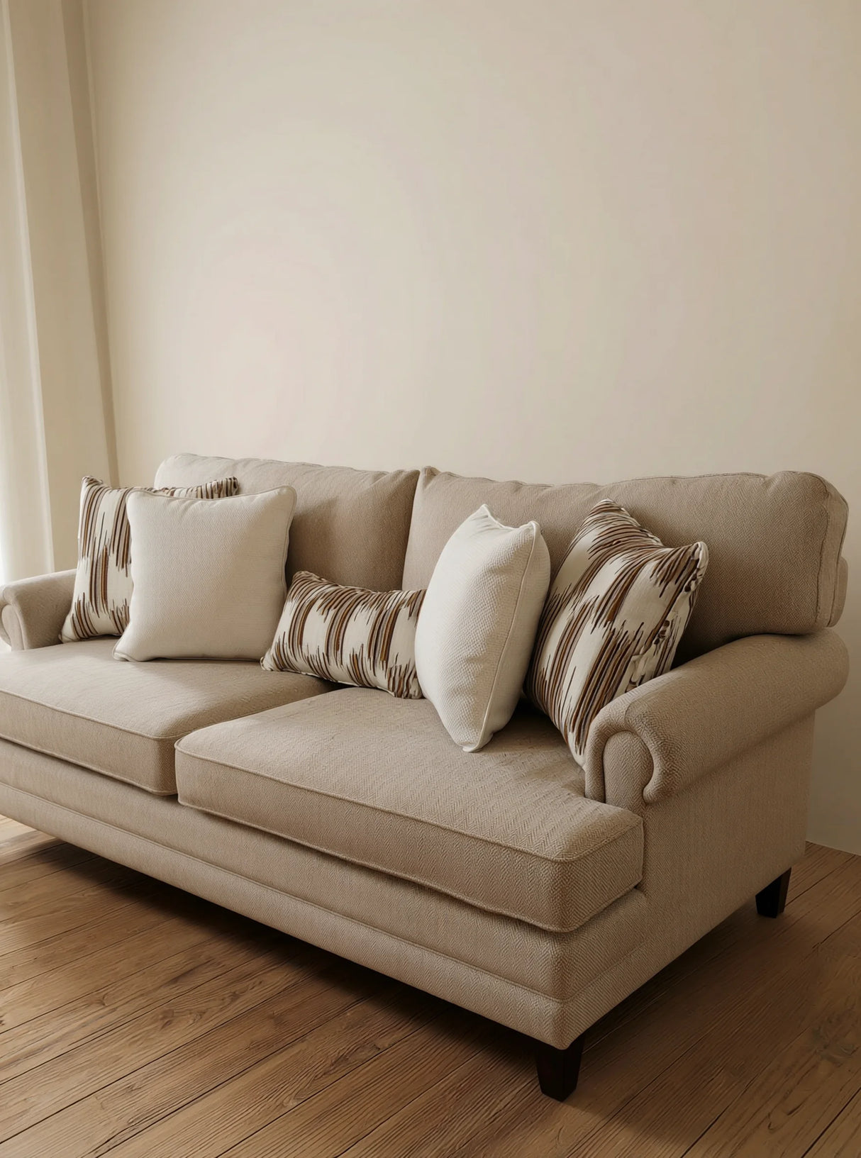 كنب ثلاثي ليڤانت باللون البيج