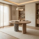 طاولة طعام ڤيرا باللون الخشبي