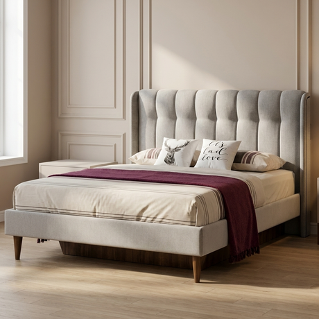 غرفة نوم فيرونا باللون الكريمي