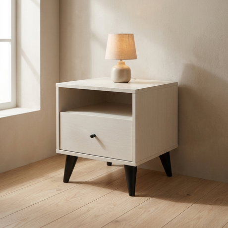 غرفة نوم لوتس باللون الكريمي