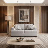 كنب ثنائي آماريس باللون الرمادي