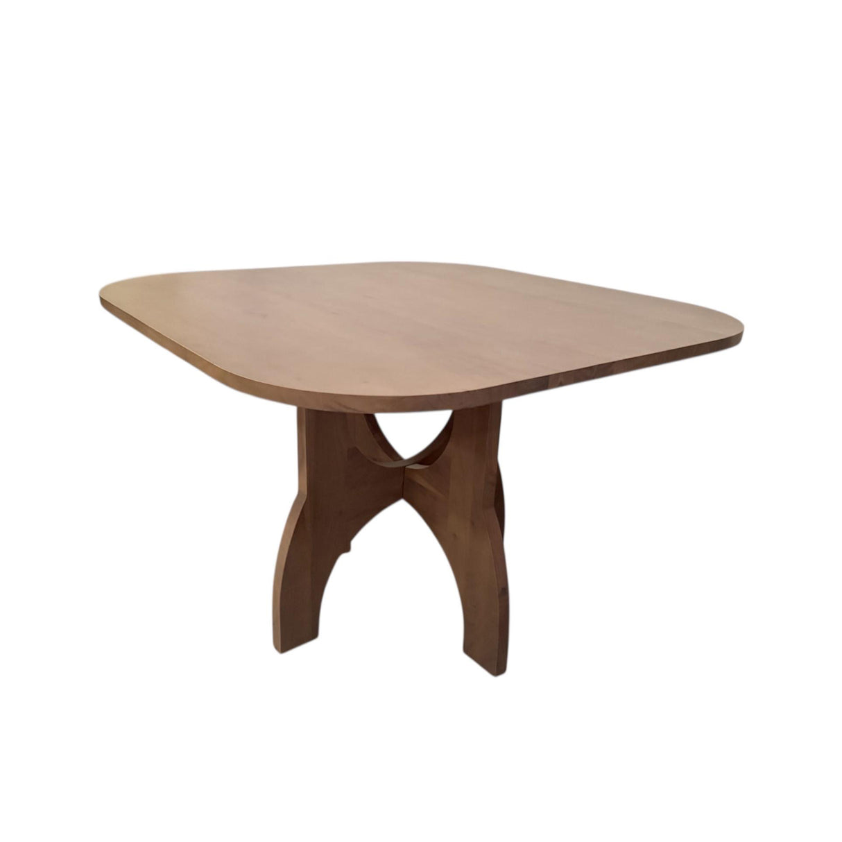 طاولة طعام أزورا باللون البني