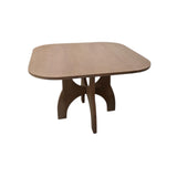 طاولة طعام أزورا باللون البني