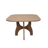 طاولة طعام أزورا باللون البني