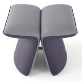 كرسي تسريحة روزا باللون الموف